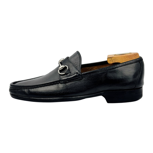 Gucci Men's 1953 Horsebit Black Loafers (Size 42.5)