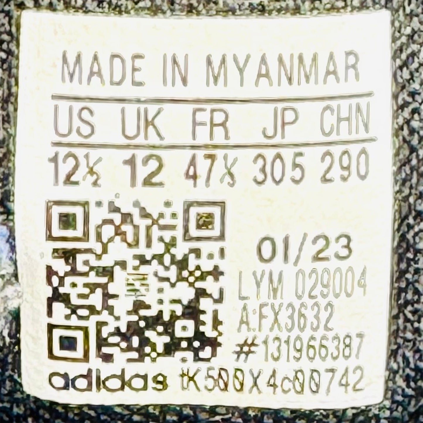 Adidas Ultimashow Black Shoes (Size 47/47.5) - FX3632