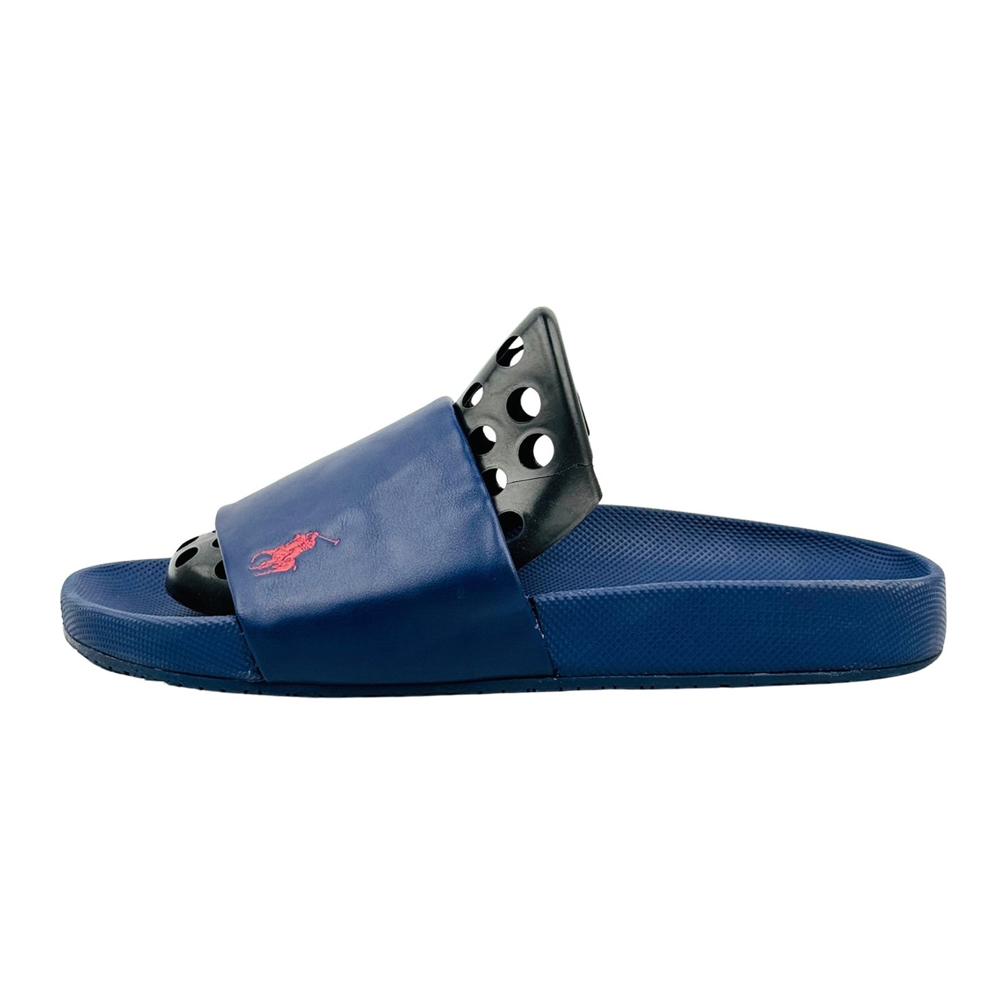 Ralph Lauren Polo Cayson Navy Blue Slides (Size 45)