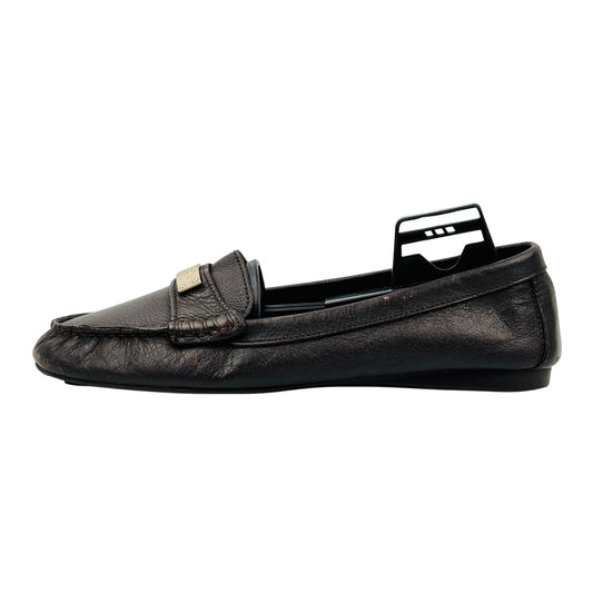 Coach Fredrica Brown Loafers (Size 38) - A5175