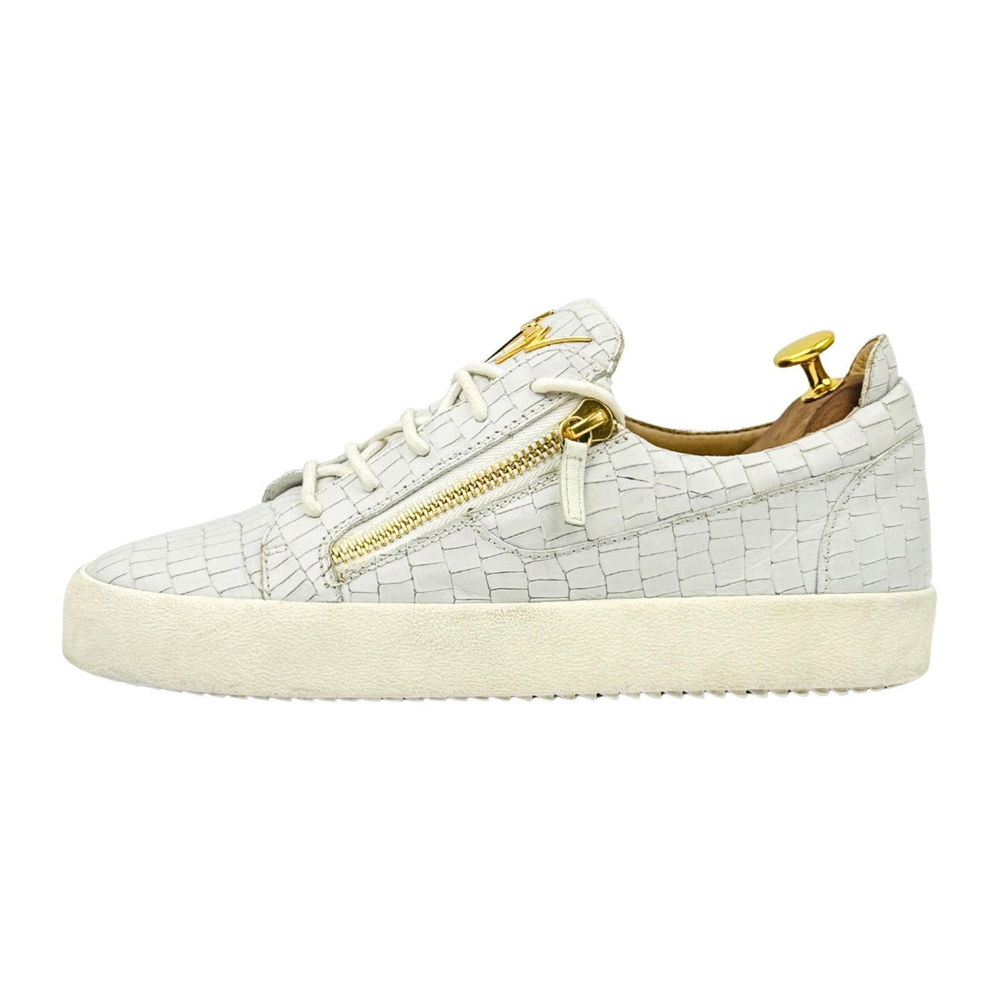 Giuseppe Zanotti Frankie Leather Sneakers (Size 42.5/43)
