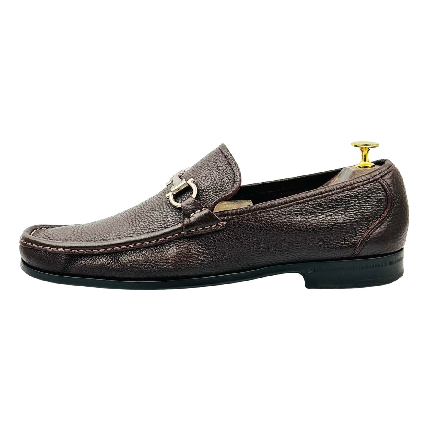 Salvatore Ferragamo Magnifico Gancini Bit Loafers (Size 42.5)