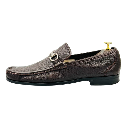 Salvatore Ferragamo Magnifico Gancini Bit Loafers (Size 42.5)