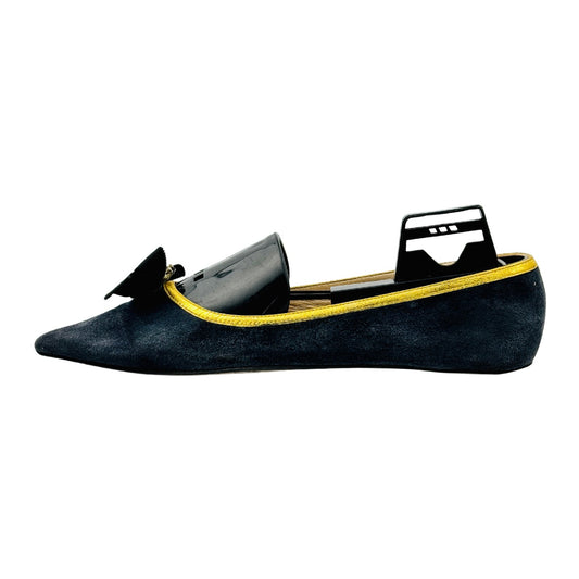 Gucci Black Leather Ballet Flats (Size 35.5) - 417574