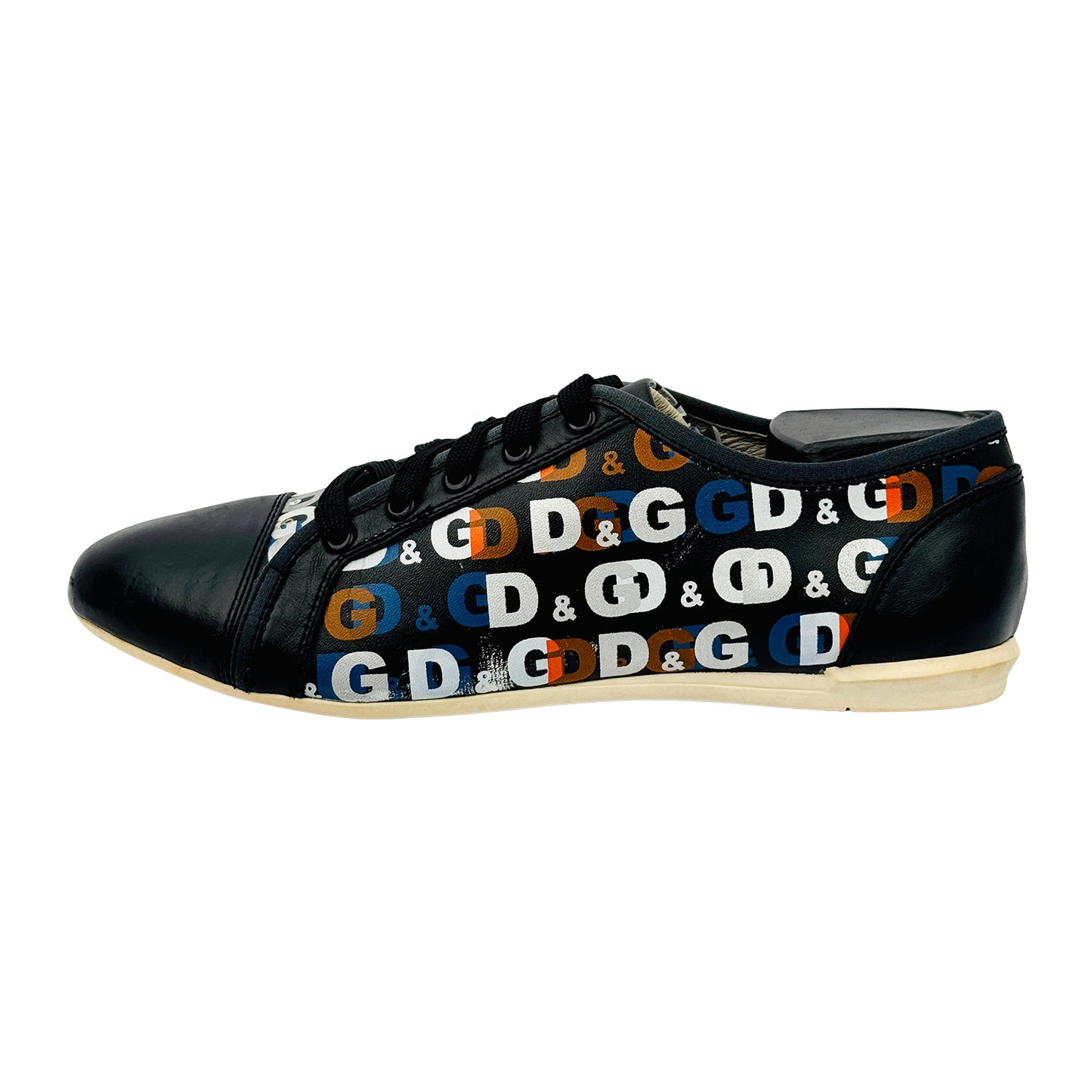 Dolce & Gabbana Low-Top D&G Logo Sneakers (Size 40.5/41)