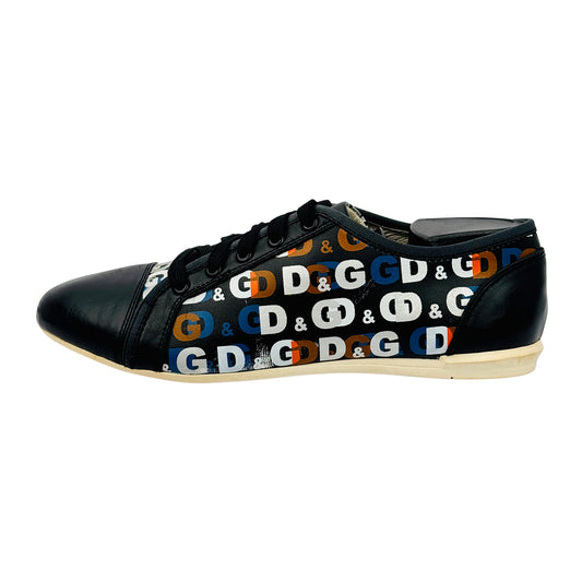 Dolce & Gabbana Low-Top D&G Logo Sneakers (Size 40.5/41)