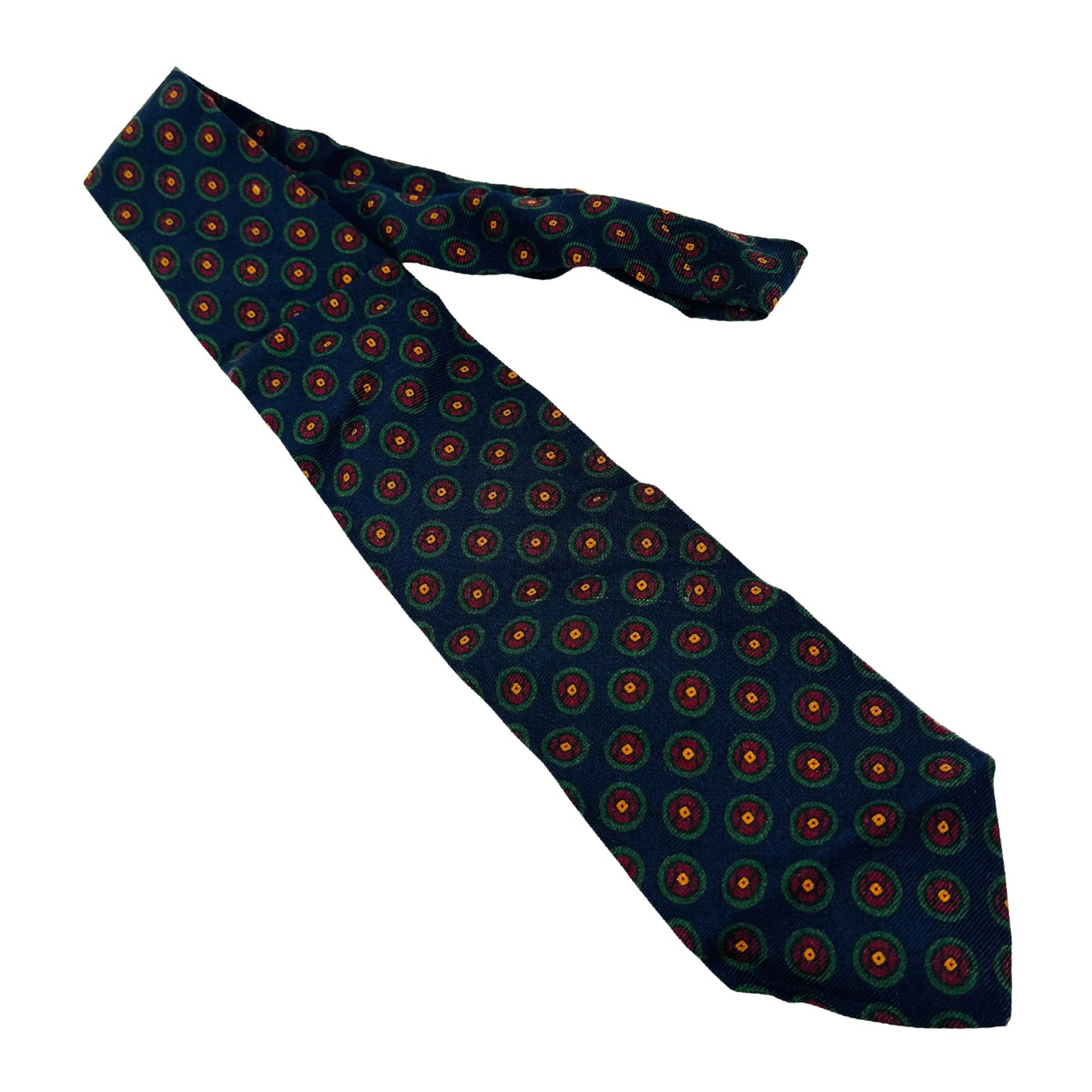Ralph Lauren Polo Dark Green 'Medallion Pattern' Tie (Size Regular)