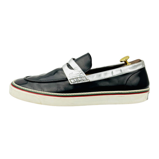 Gucci Black Patent Leather Penny Loafers (Size 43)