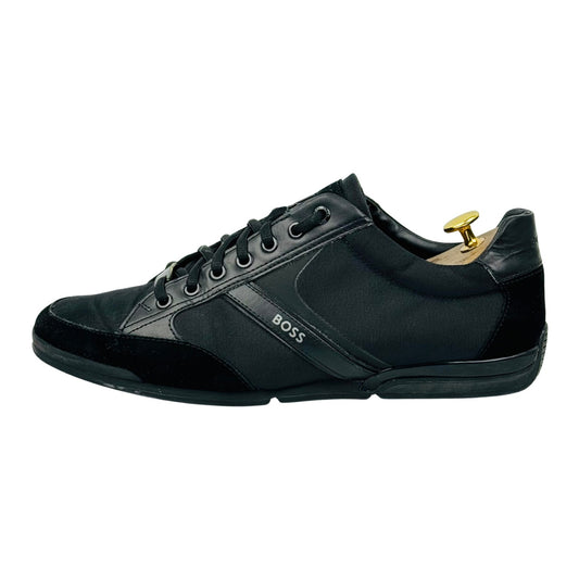 Hugo Boss Saturn Black Low-Top Sneakers (Size 43/43.5) - 50471235