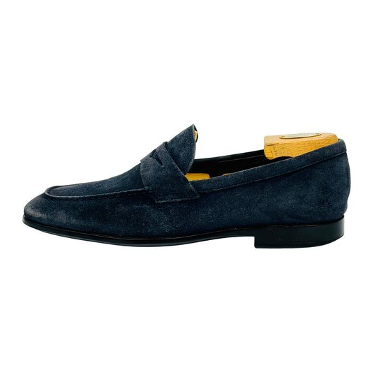 Tod's Men's Navy Suede Loafer (Size 42.5)