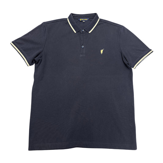 Ralph Lauren Polo Navy Blue T-Shirt (Size Medium/Large)