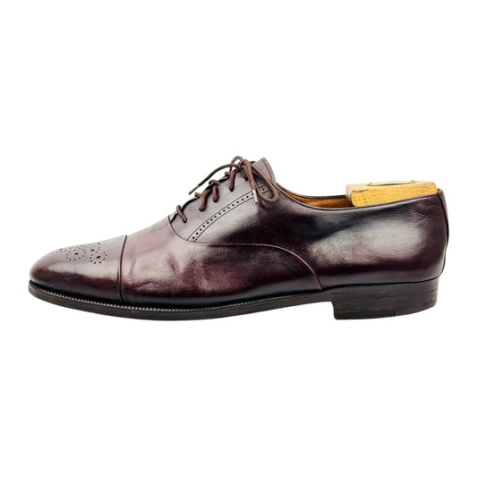 Salvatore Ferragamo Men's Leather Oxford Shoes (Size 45)