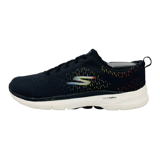 Skechers GOwalk 6 - Vibrant Energy Shoes (Size 38.5/39) - 124520 BKMT