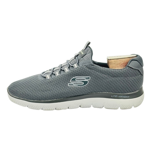 Skechers Summits 'Charcoal Grey' Shoes (Size 43) - 52811W-CHAR