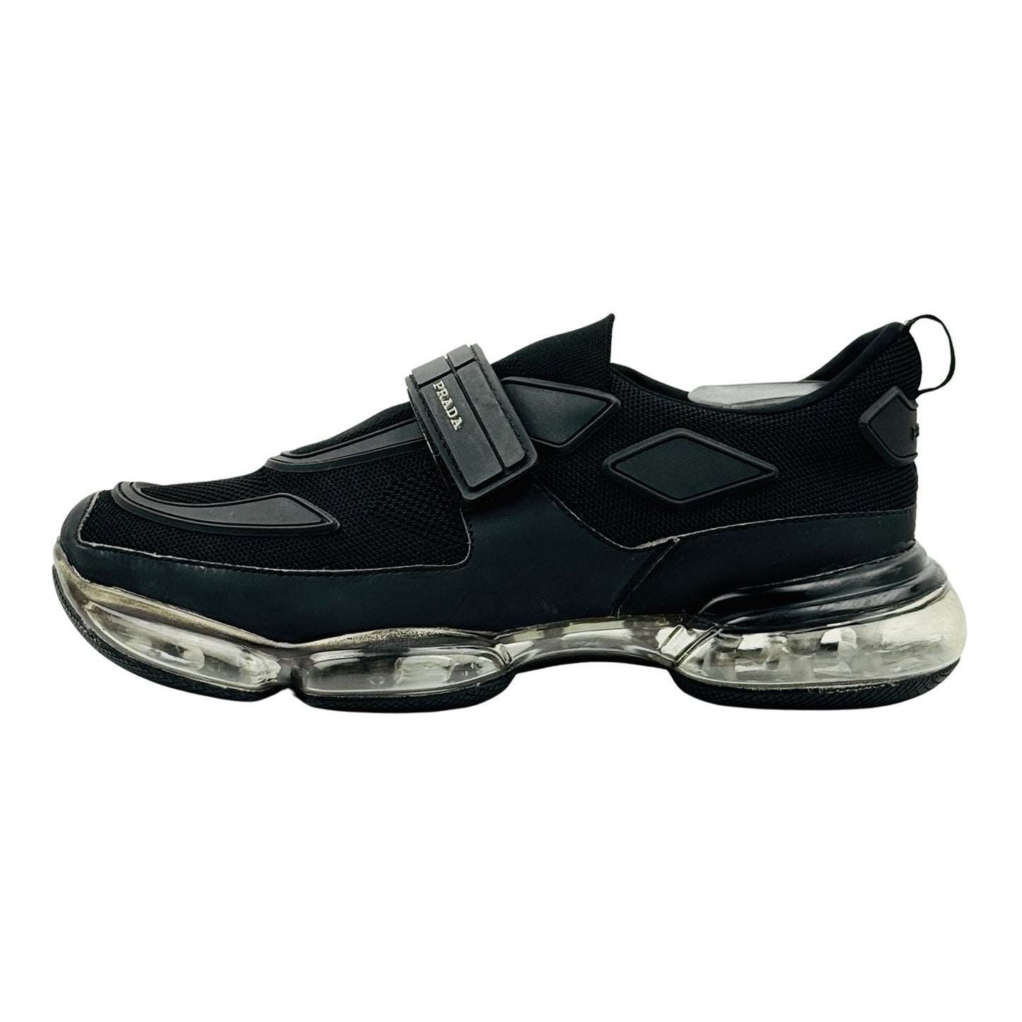 Prada Cloudbust Black Velcro Strap Shoes (Size 41)