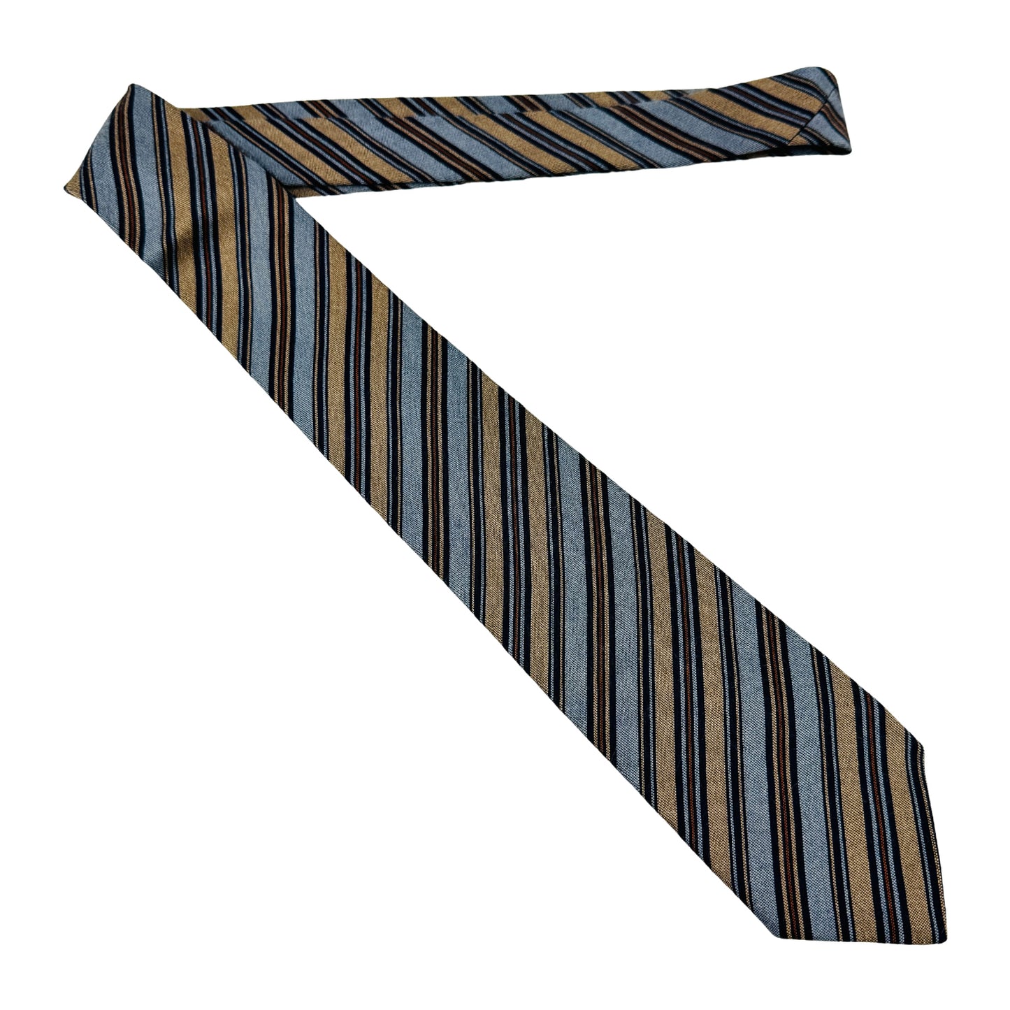 Sir Henry Multicolor 'Diagonal Stripes' Tie (Size Regular)