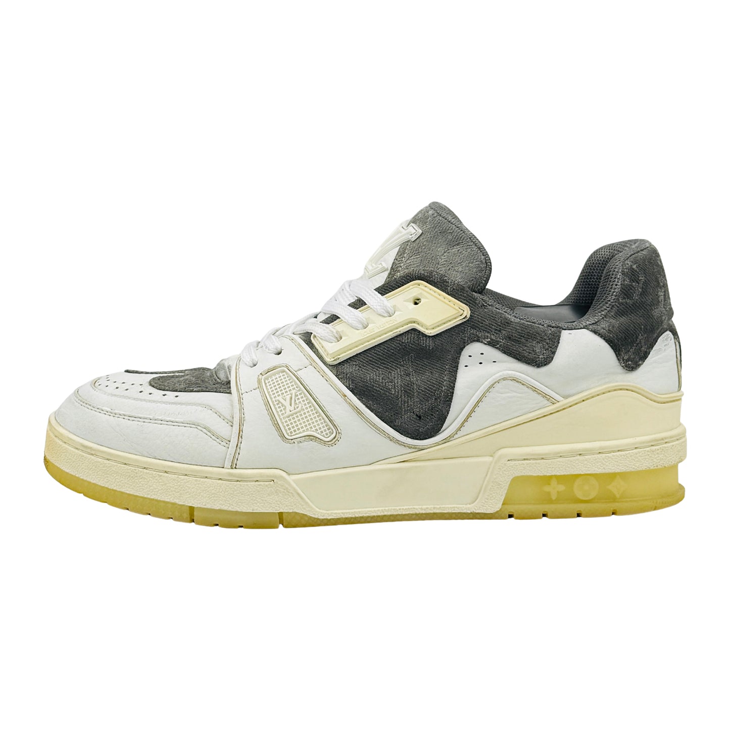 Louis Vuitton LV Trainer 'White, Grey' Sneakers (Size 41.5) - 1A9IF5