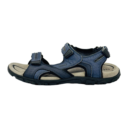 Image of Geox Strada Man Blue Sandals (Size 44/44.5) - U8224D0BC50C4422