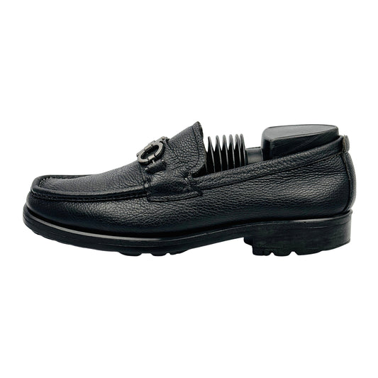 Salvatore Ferragamo David Nero Loafers (Size 41/41.5) - 0671792