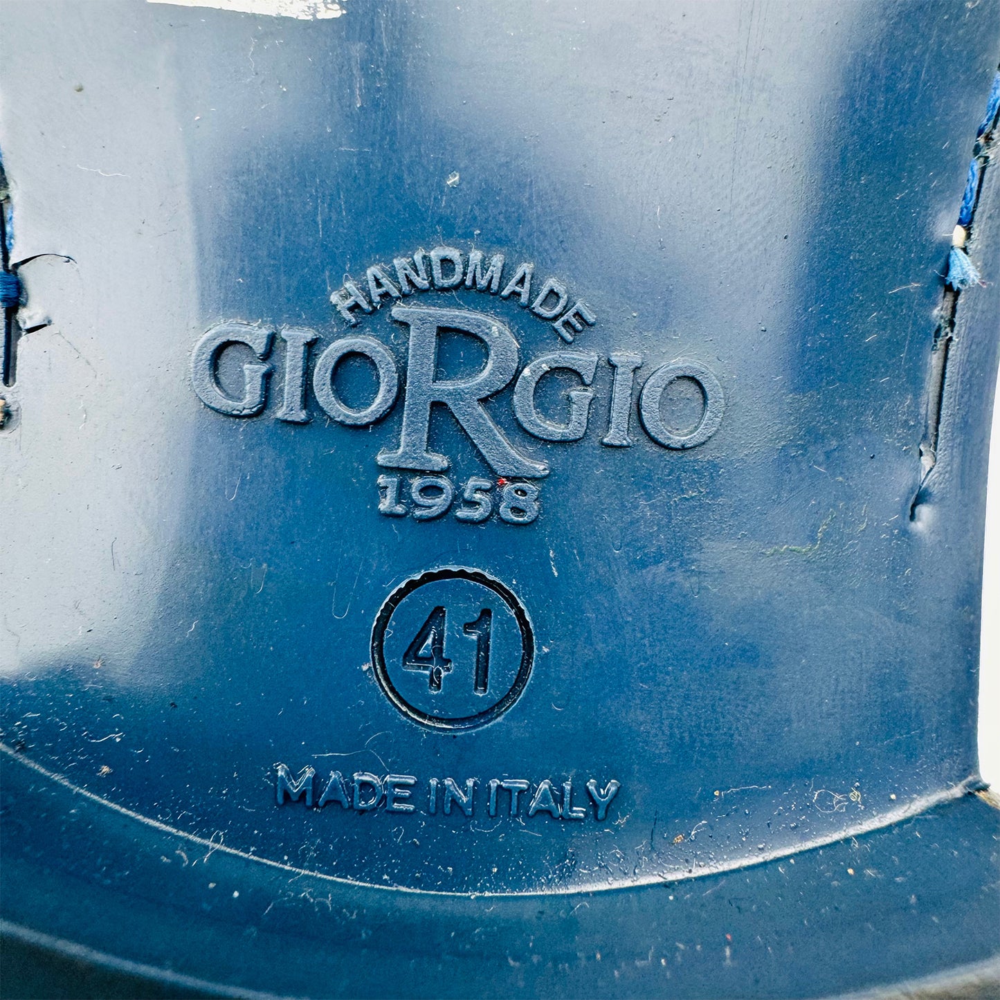 Giorgio 1958 Brown Crocodile Embossed Derby Shoes (Size 42)