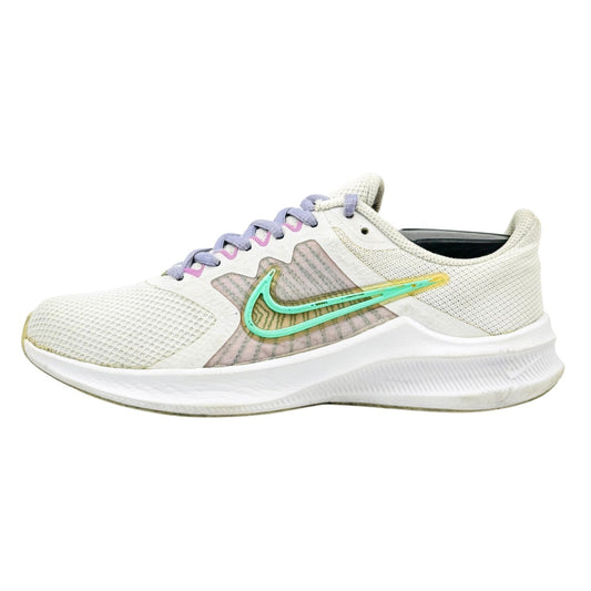 Nike Downshifter 11 'White Signal Green' Shoes (Size 38) - CW3413-101
