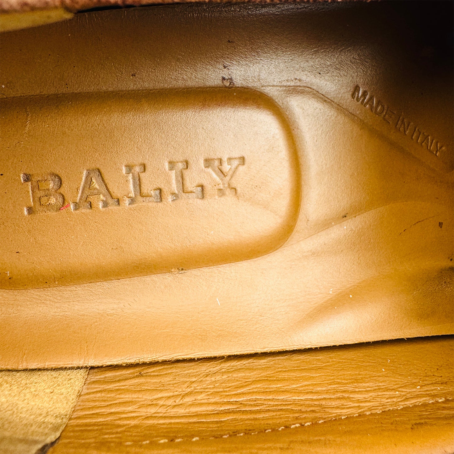 Bally Pearce Burgundy Suede Web Loafers (Size 42/42.5)