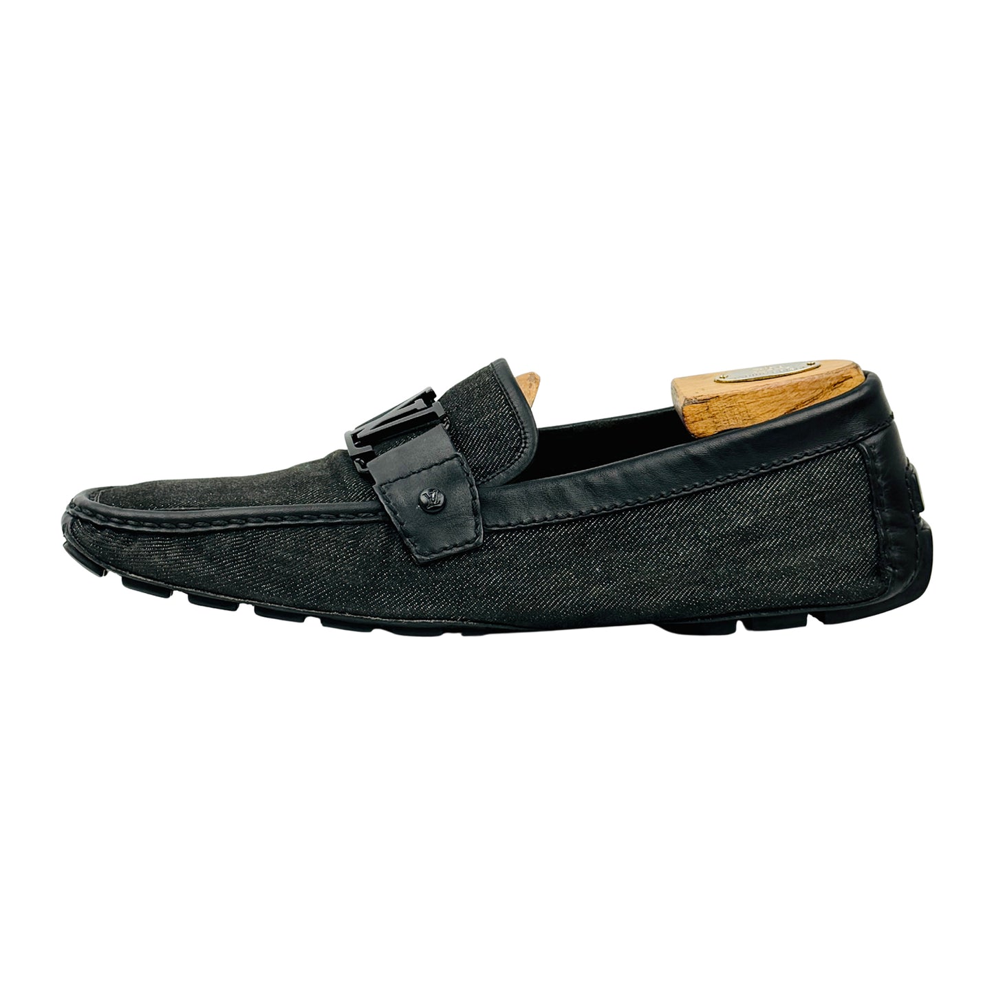 Louis Vuitton Monte Carlo Black Loafers (Size 43)