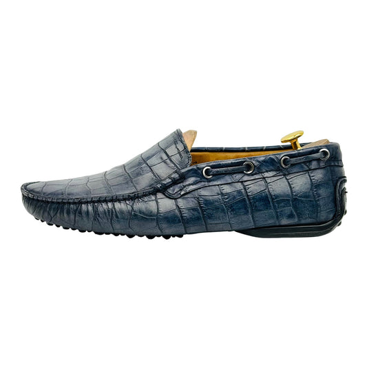 Santoni Men's Crocodile Leather Loafers (Size 42.5)