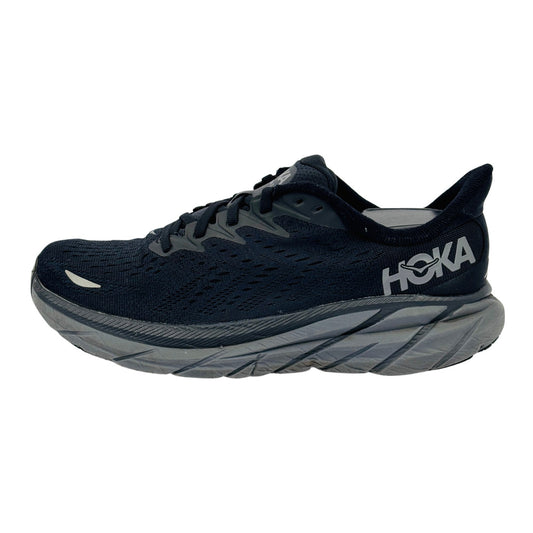 Hoka One One Clifton 8 Black Shoes (Size 42/42.5) - 1119393‑BBLC
