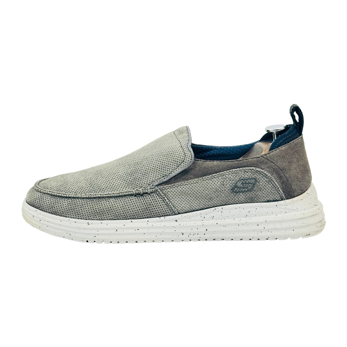 Skechers Proven - Renco 'Charcoal Grey' Shoes (Size 45) - 204568 CHAR