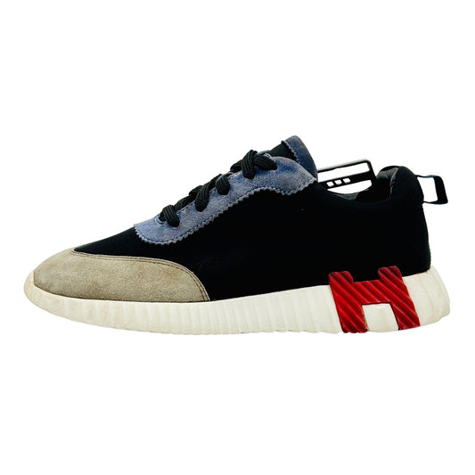 Hermès 'Black Grey' Bouncing Sneakers (Size 38/38.5)
