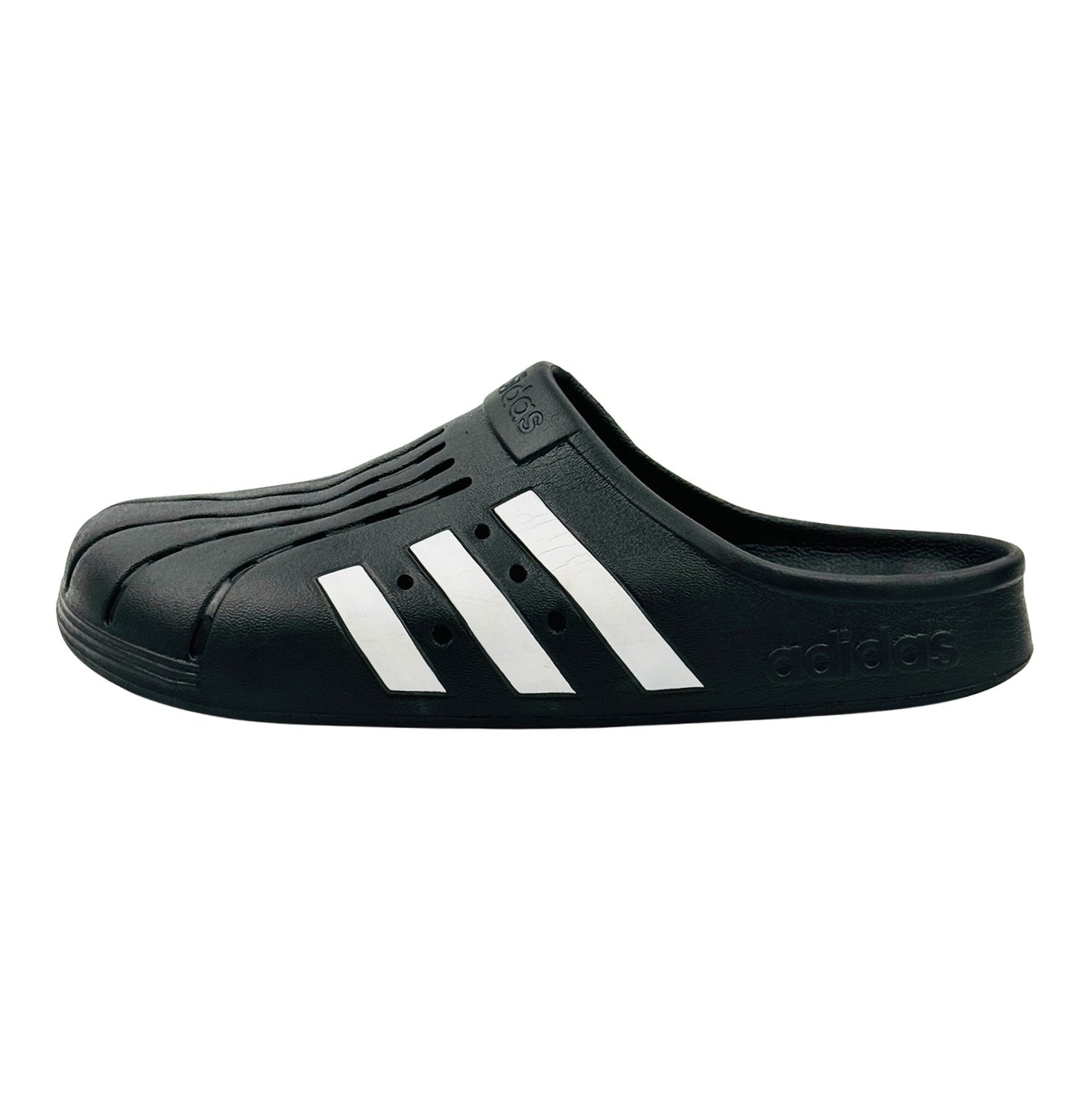 Adidas Adilette Core Black EVA Clogs (Size 43/43.5) - GZ5886