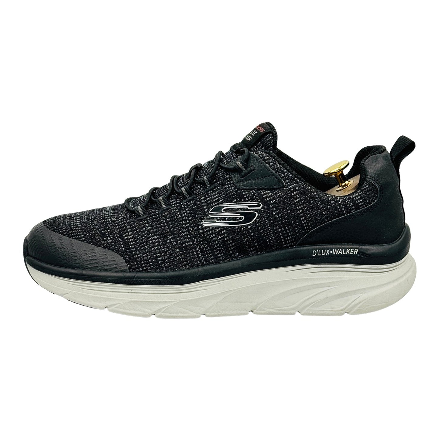 Skechers D Lux Walker Pensive Shoes (Size 43) - 232045WW BKW