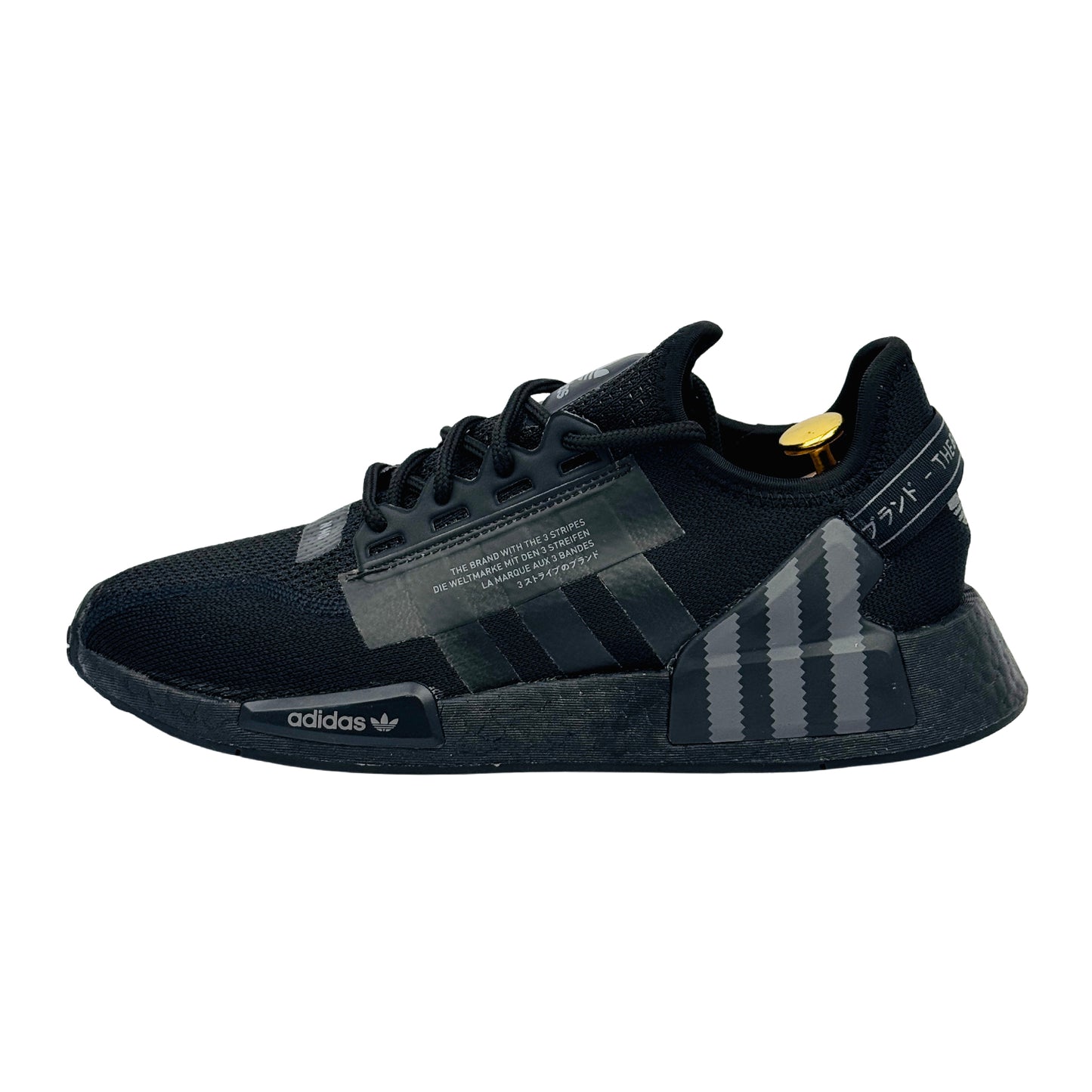 Adidas Men's NMD R1 V2 Core Black Shoes (Size 43.5) - HP9743