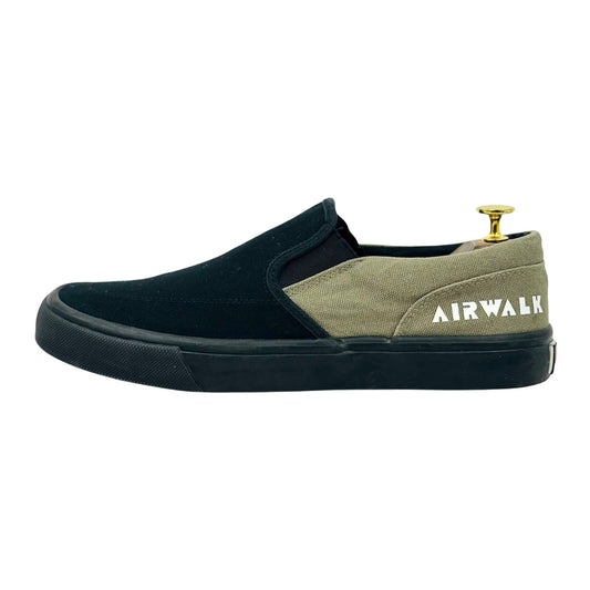 Airwalk Men's Slipon Black Shoes (Size 42)