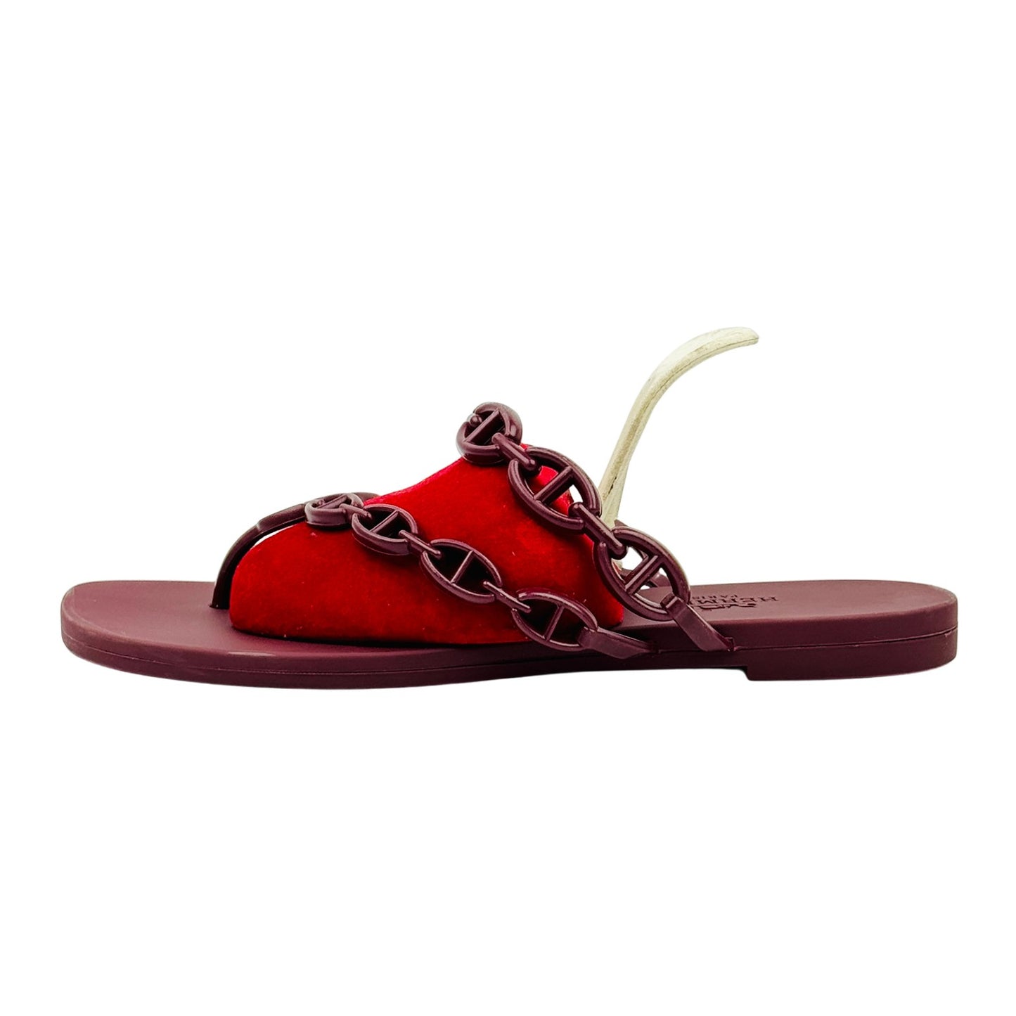 Hermès Women's Island 'Rough H' Sandal Slippers (Size 35)