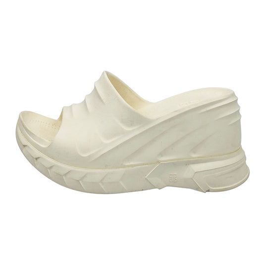 Givenchy Women's Marshmallow Wedge Sandal Slides (Size 38)
