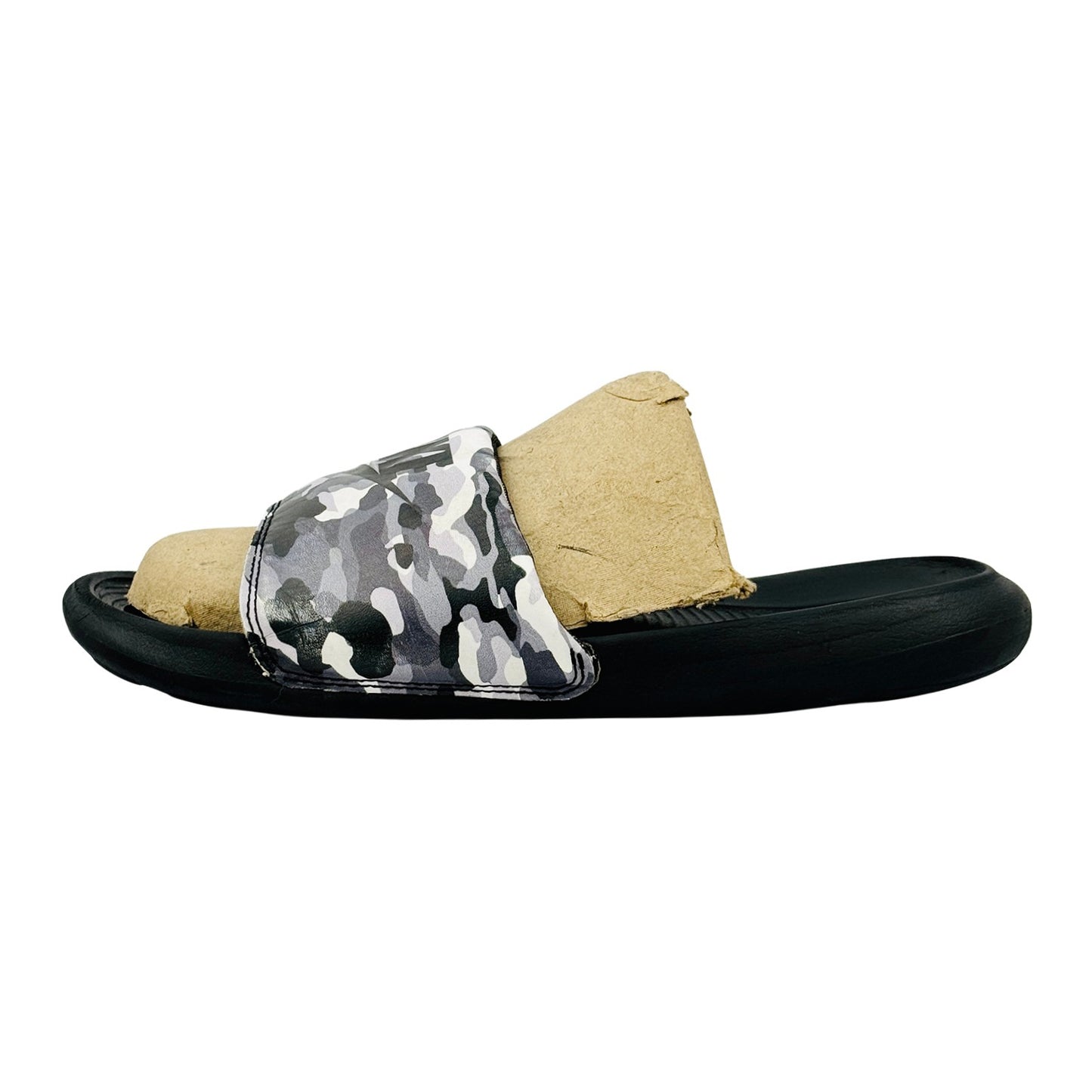 Nike Victori One Camo Print Slides (Size 42.5) - CN9678-001
