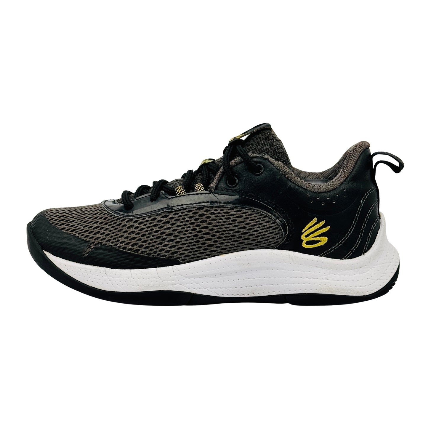 Under Armour Curry 3Z6 'Jet Grey Gold' Shoes (Size 39) - 3025091-100