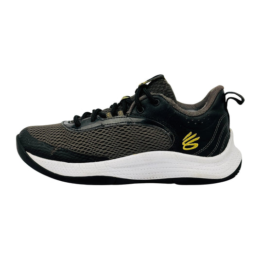 Under Armour Curry 3Z6 'Jet Grey Gold' Shoes (Size 39) - 3025091-100
