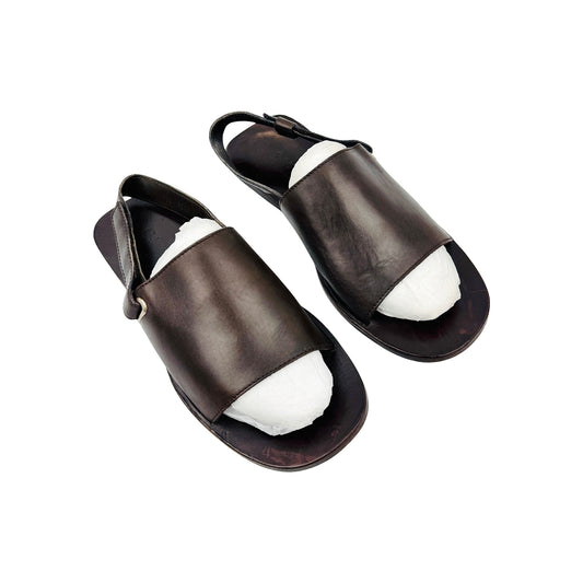 Gucci Vintage Leather Slingback Sandals (Size 43/43.5)
