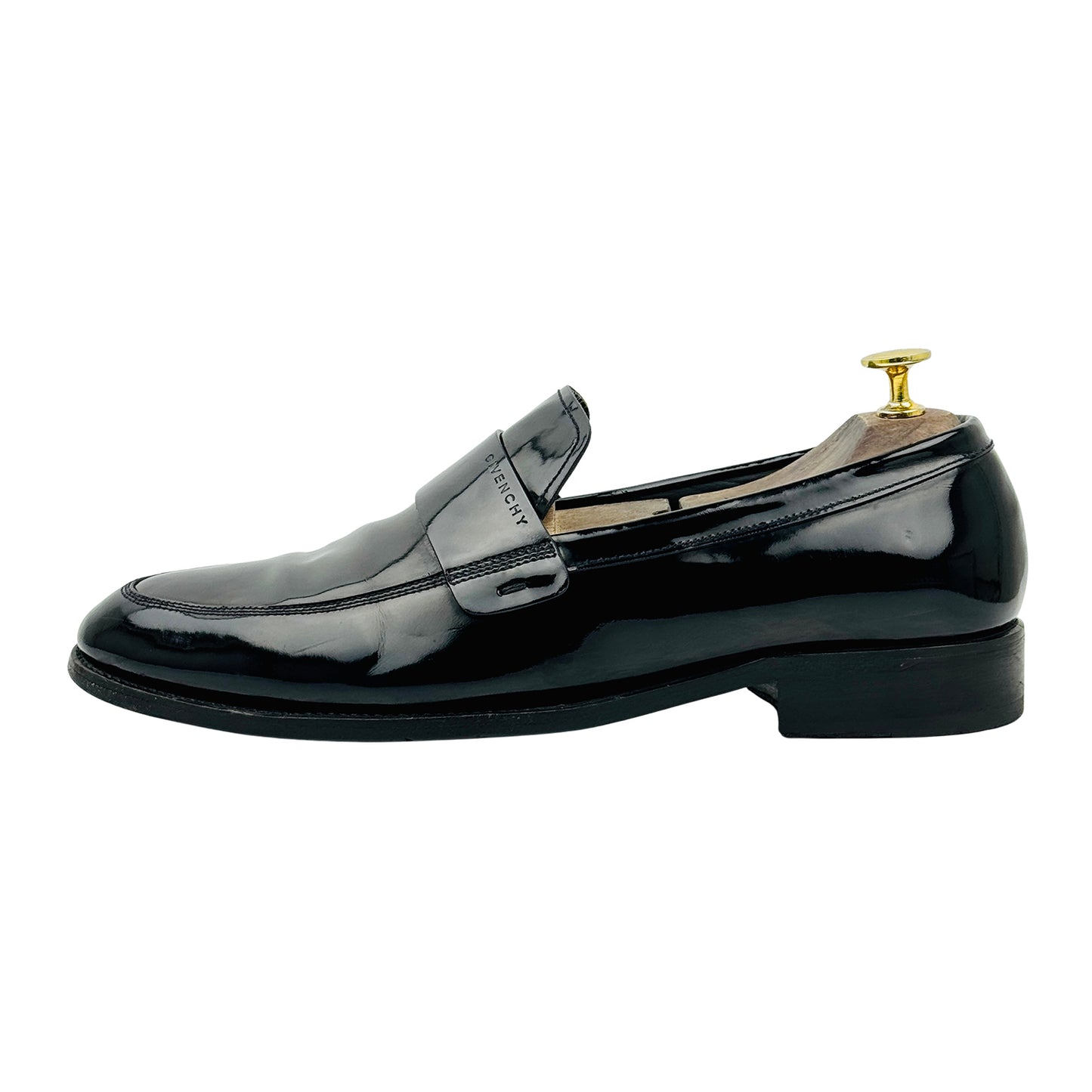 Givenchy Black Patent Leather Loafers (Size 41)