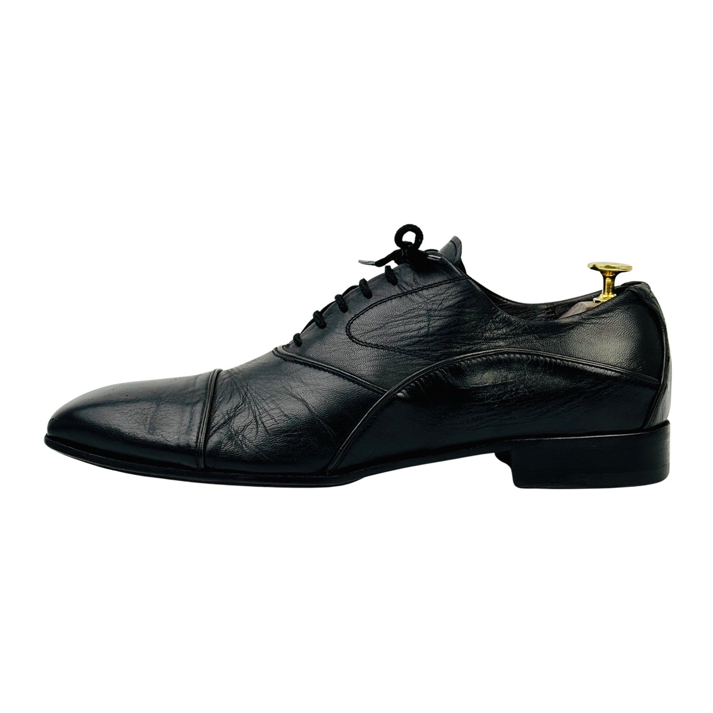 Cesare Paciotti Men's Black Oxford Shoes (Size 42)