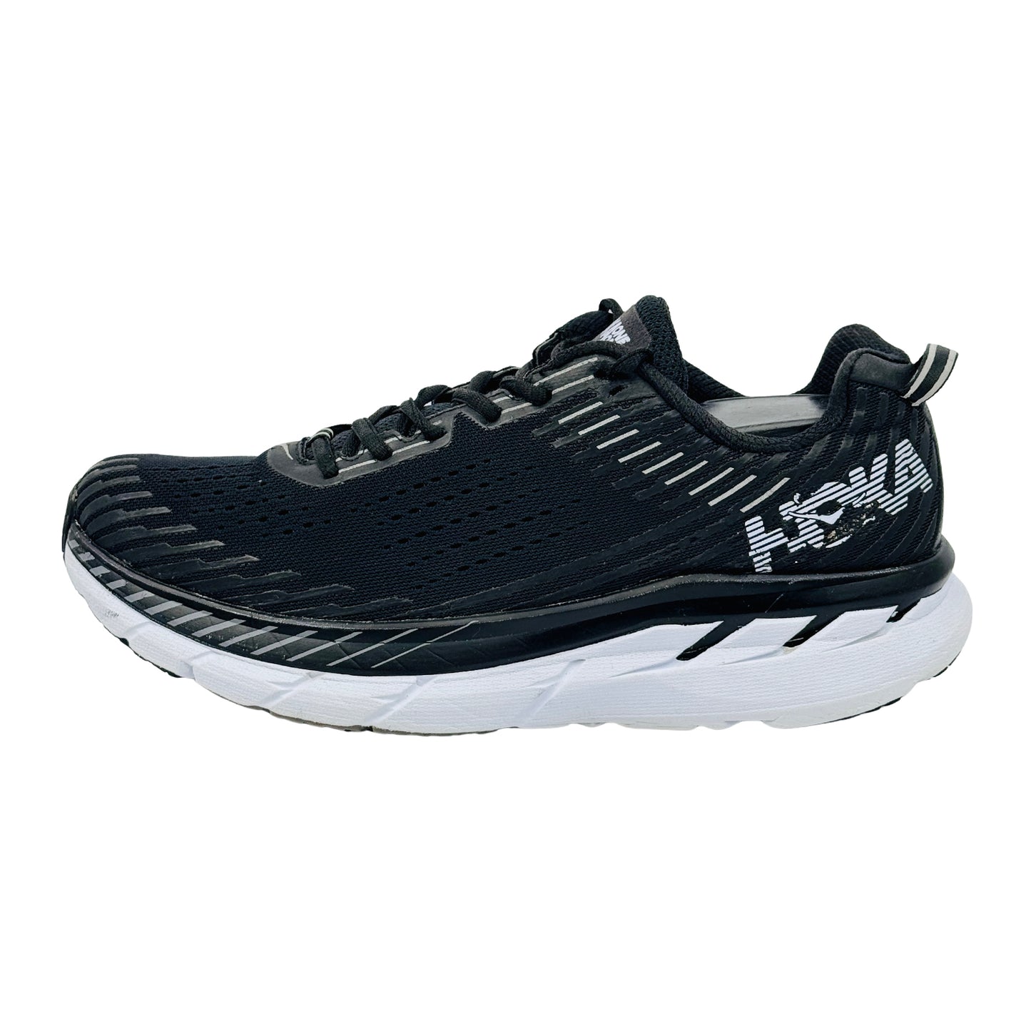 Hoka One One Clifton 5 Shoes (Size 42/42.5) - 1093755 BWHT