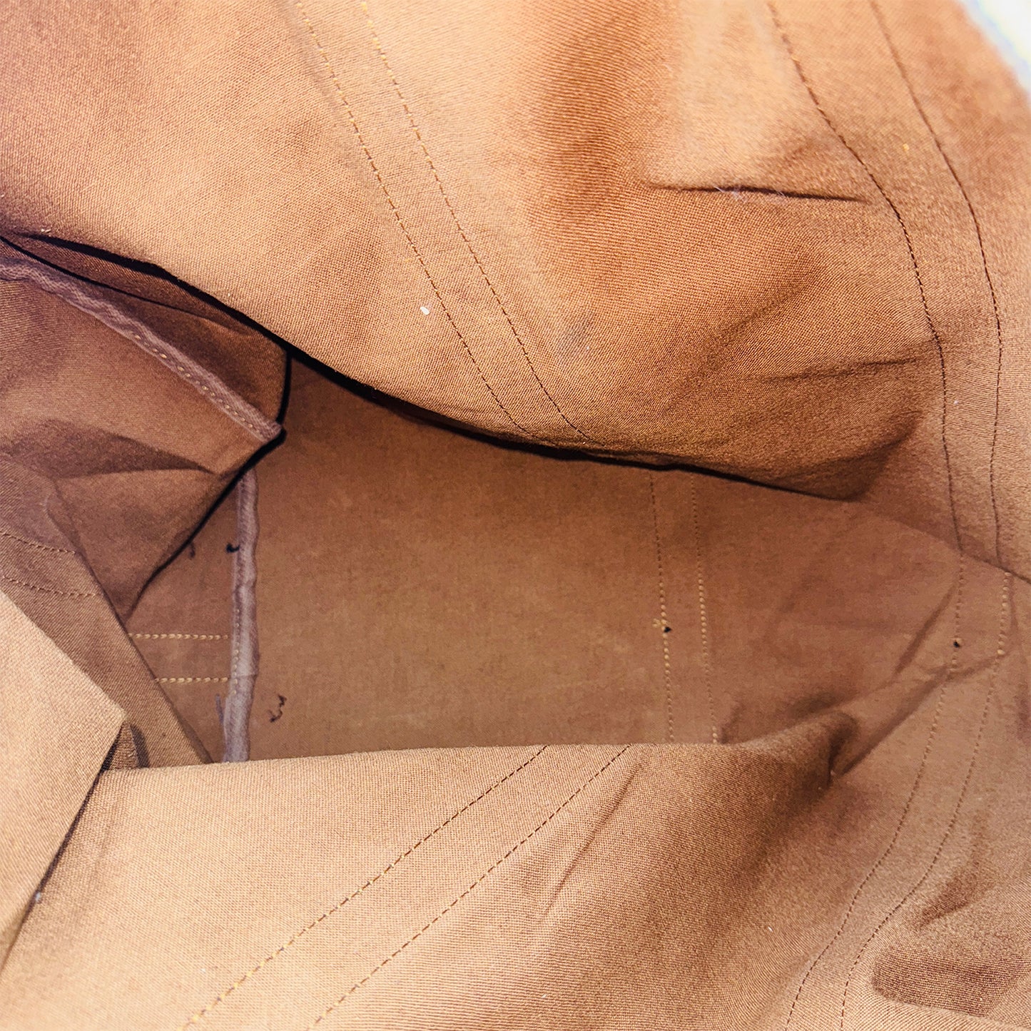 Louis Vuitton Keepall 55 Brown Duffel Bag