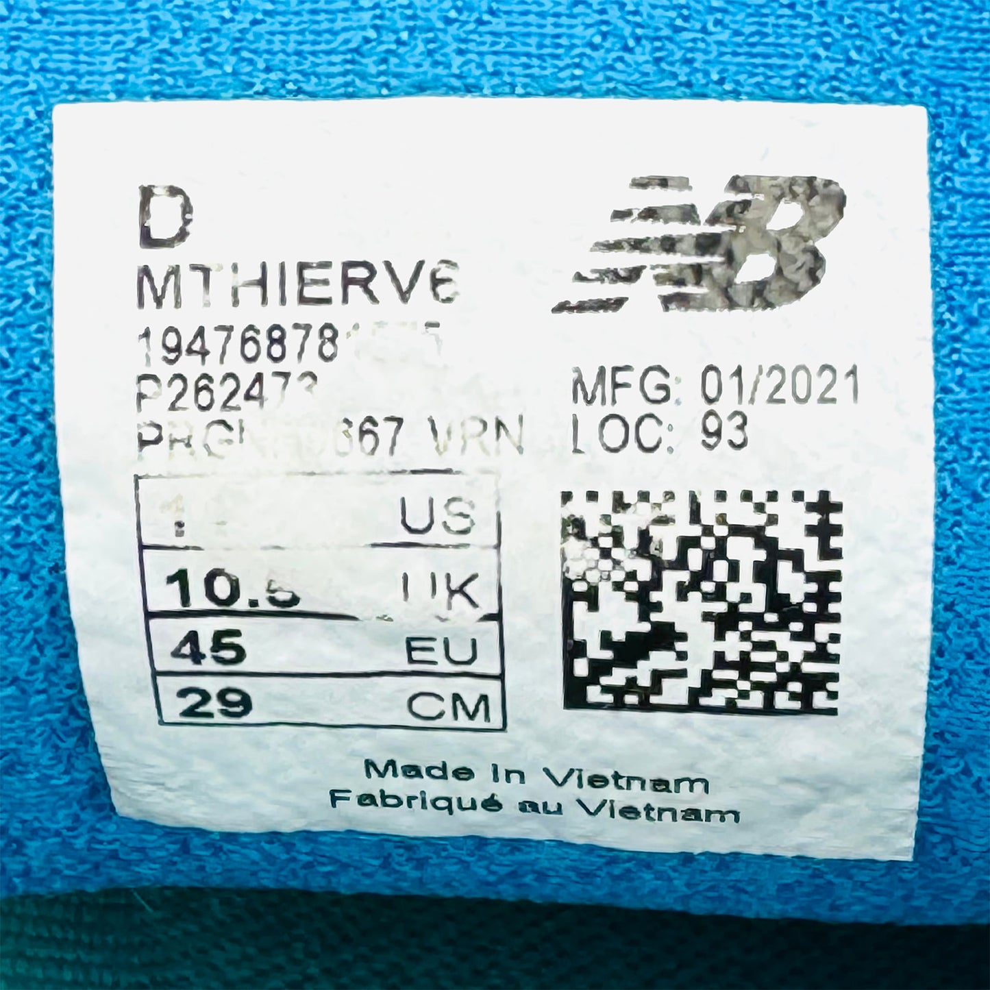 New Balance Fresh Foam Hierro V6 Shoes (Size 45) - MTHIERV6