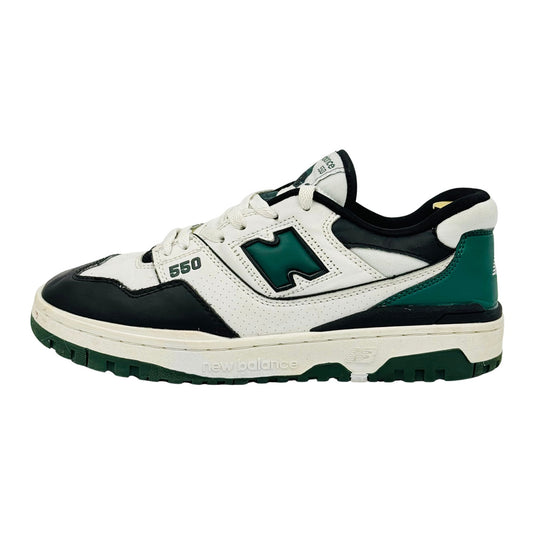 New Balance 550 'White Green Black' Sneakers (Size 41.5) - BB550LE1