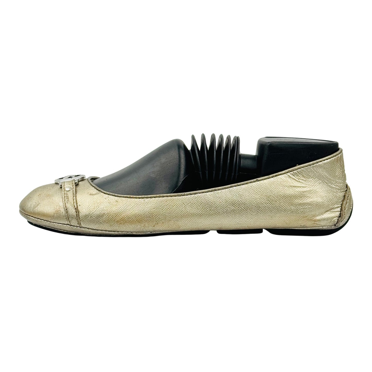 Michael Kors Fulton Leather Ballet Flats (Size 38.5)
