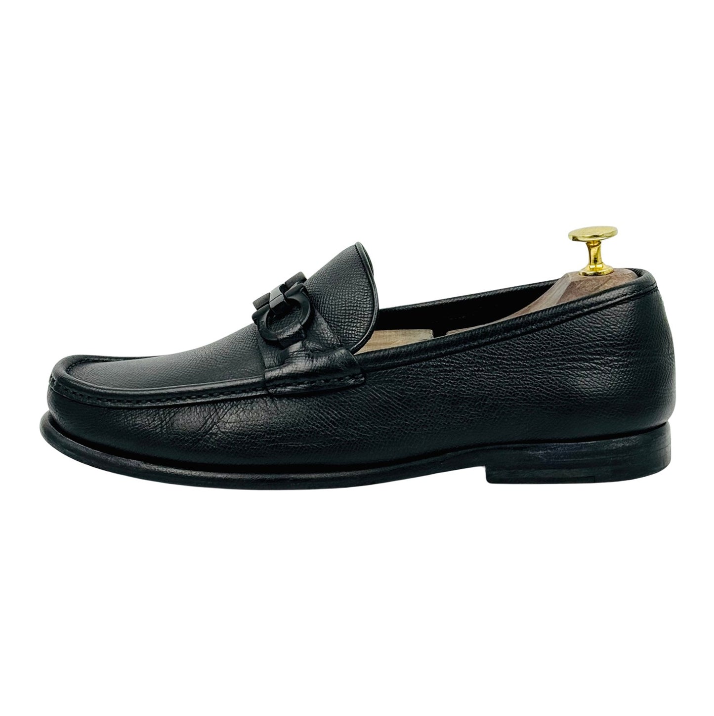 Salvatore Ferragamo Gancini Bit Loafers (Size 42.5) - 074053