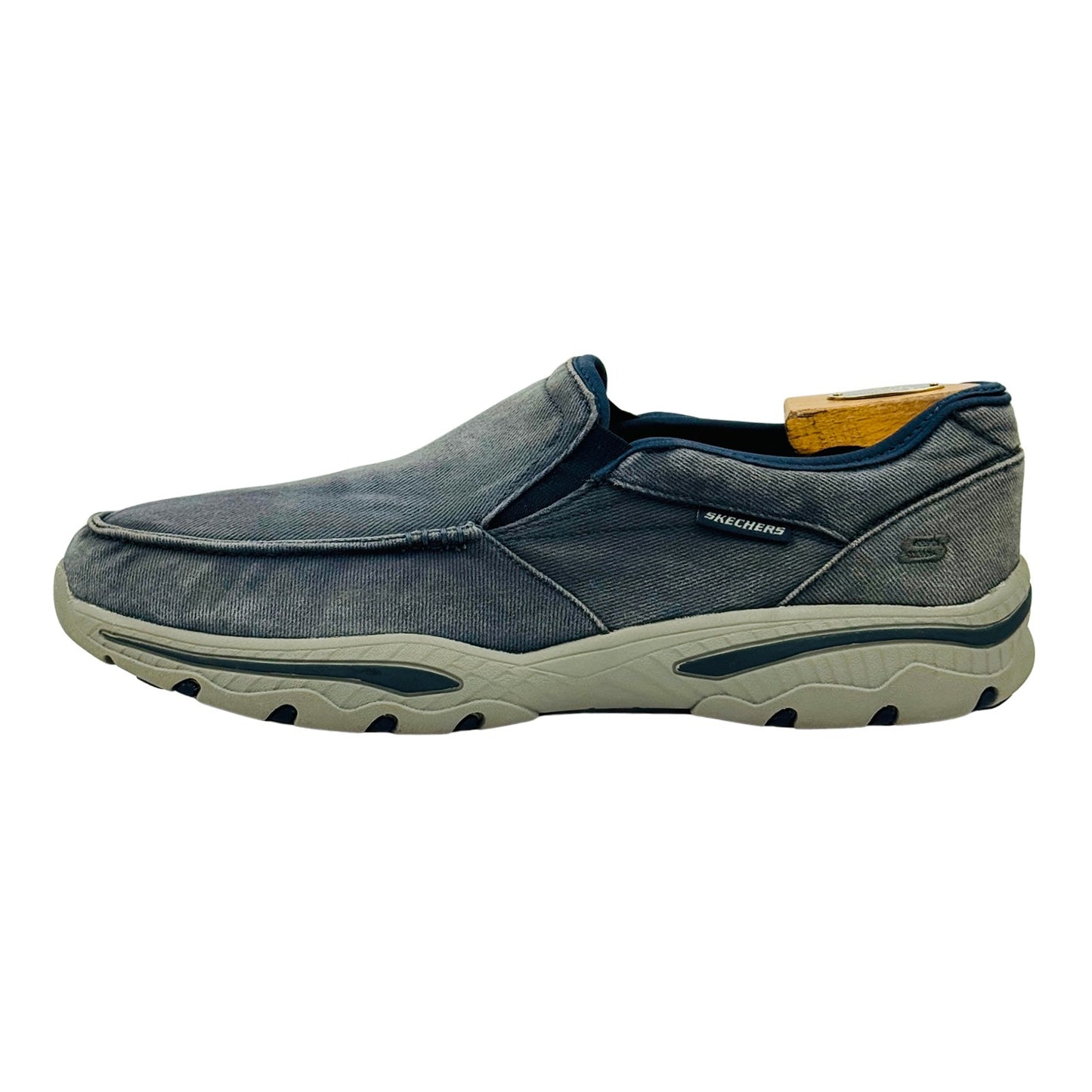 Skechers Relaxed Fit Creston - Moseco Shoes (Size 46) - 65355 NVY